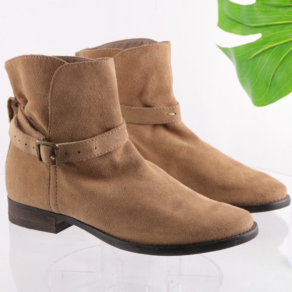 Sam Edelman Tan Ankle Boots - Picture 2 of 12